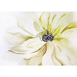 خرید و قیمت                                       تابلو نقاشی میکس مدیا طرح گل عروس برجسته کد 325