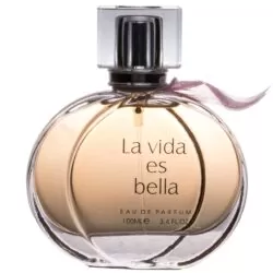 خرید و قیمت                                     ادو پرفیوم زنانه فراگرنس ورد مدل La Vida Es Bella حجم 100 میلی لیتر