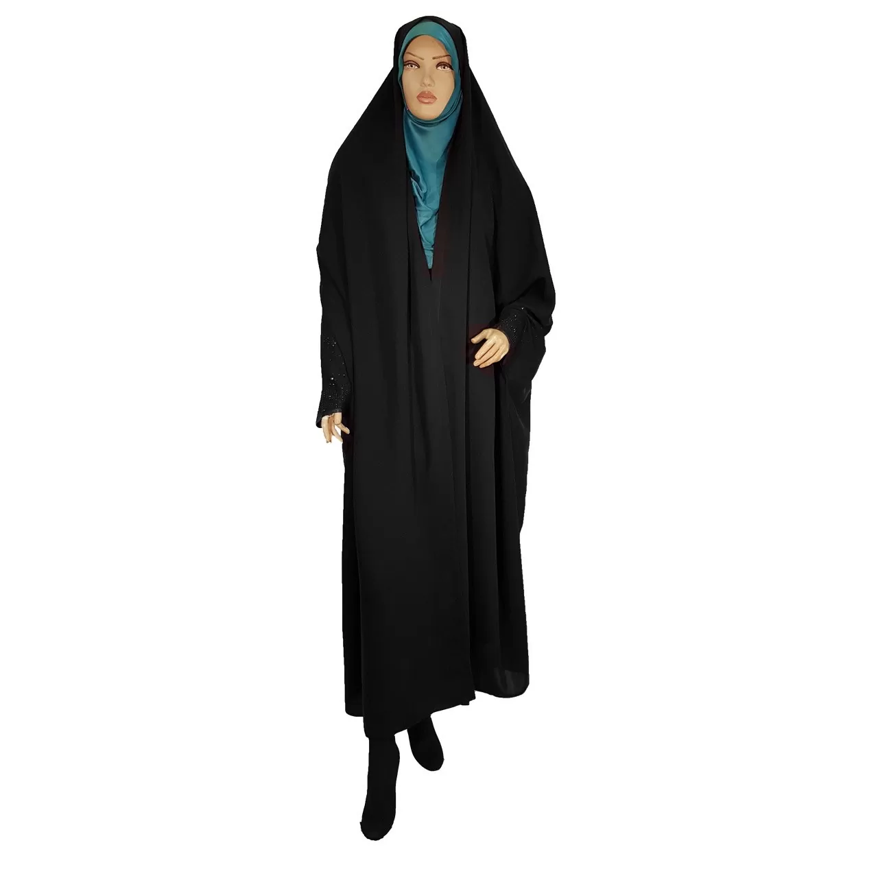 خرید و قیمت                                     چادر دانشجویی سنگدوزی حجاب حدیث کد 121