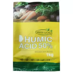 خرید و قیمت کود هیومیک اسید گرین وورد مدل  Humic 50% وزن 1 کیلوگرم