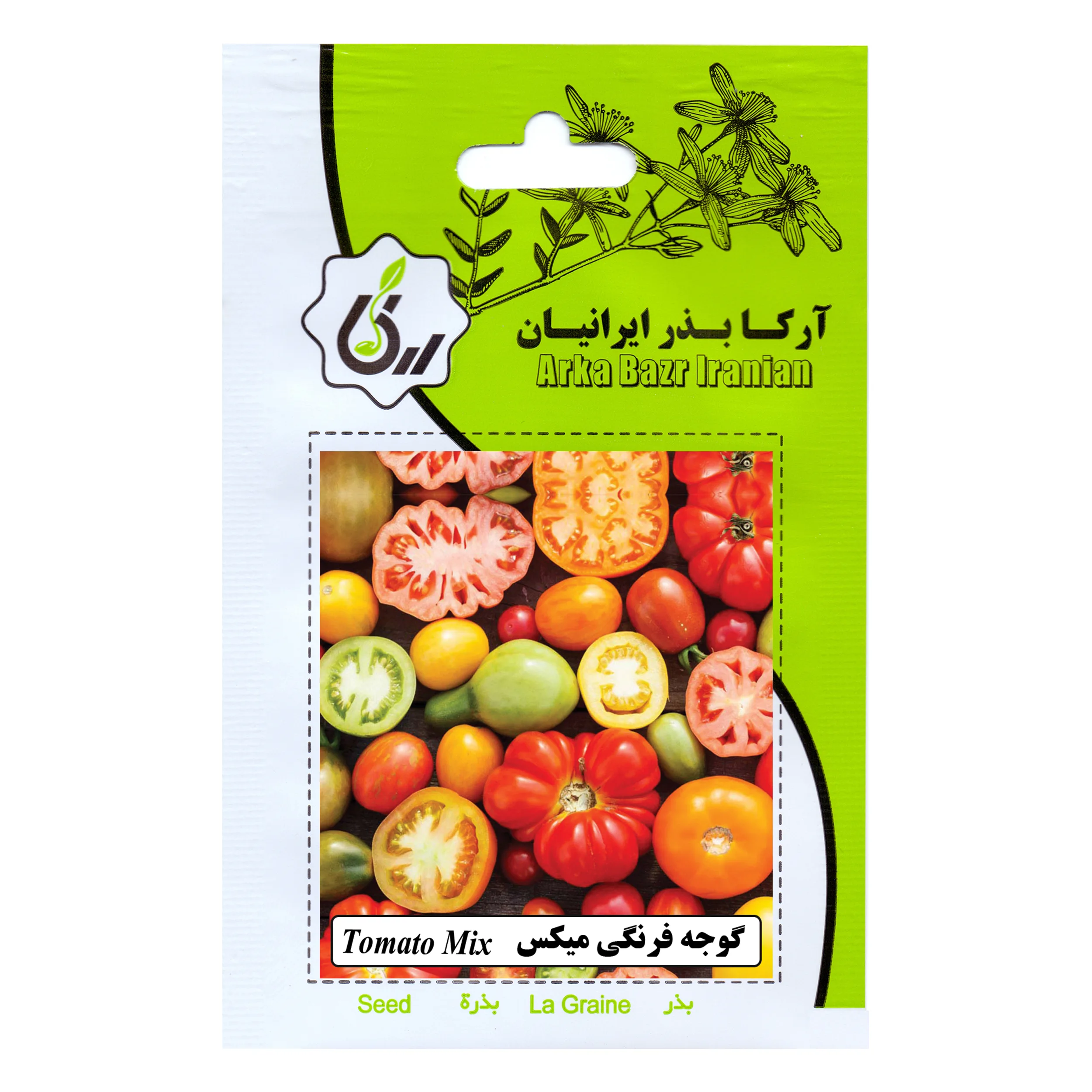 بذر گوجه فرنگی میکس آرکا بذر ایرانیان کد 25-ARK