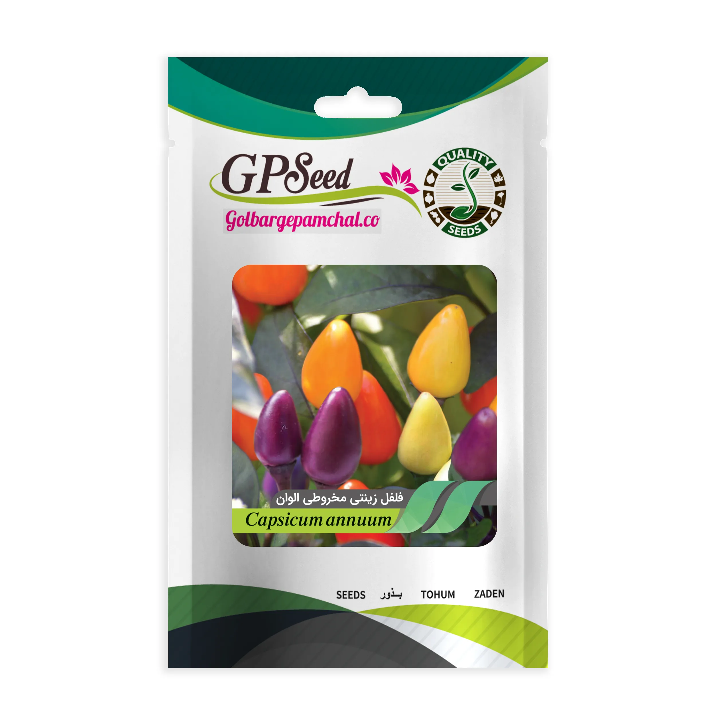 بذر گل فلفل زینتی گلبرگ پامچال کد GPF-064