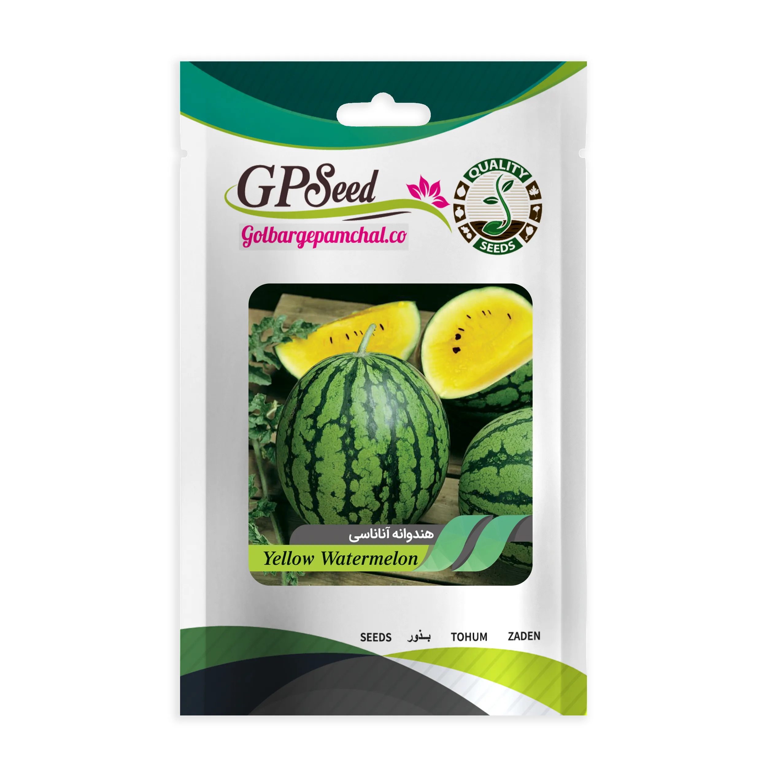 بذر میوه هندوانه آناناسی گلبرگ پامچال کد GPF-226
