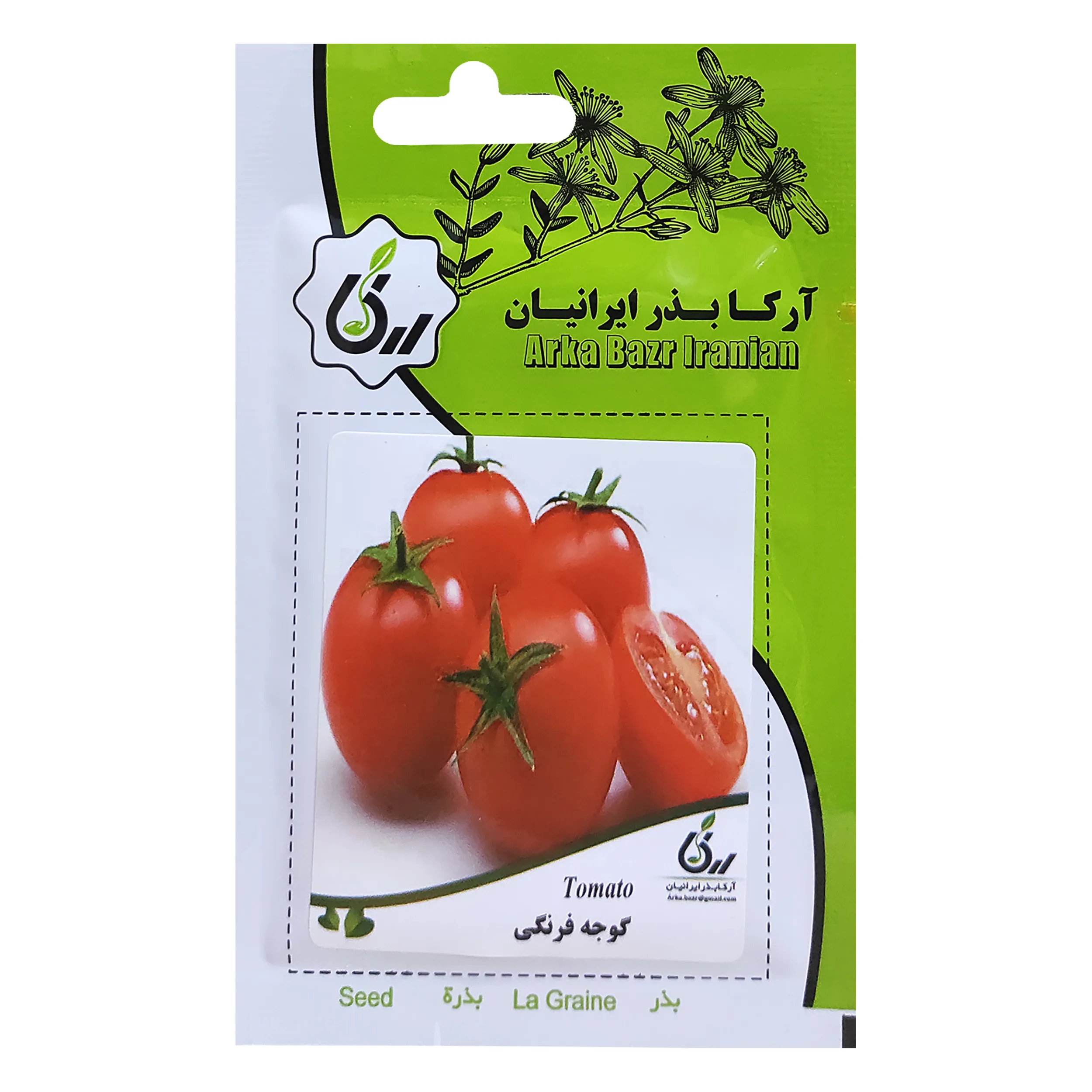 بذر گوجه فرنگی آرکا بذر ایرانیان کد ARK-174