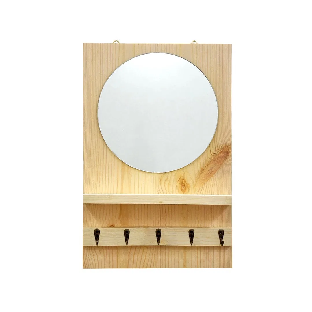 جاکلیدی مدل چوبی آینه دار