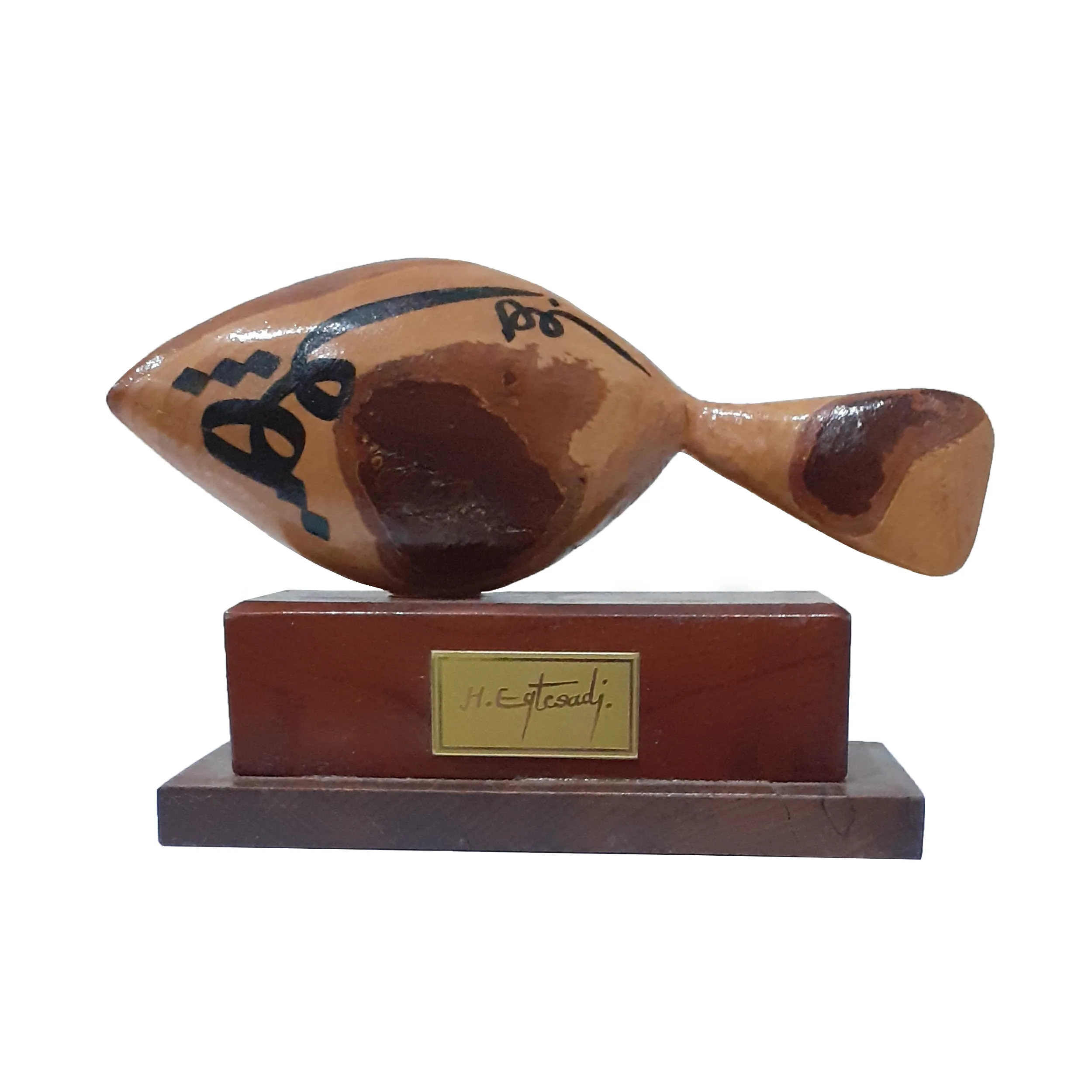 قیمت و خریدمجسمه چوبی طرح ماهی کد 001002
